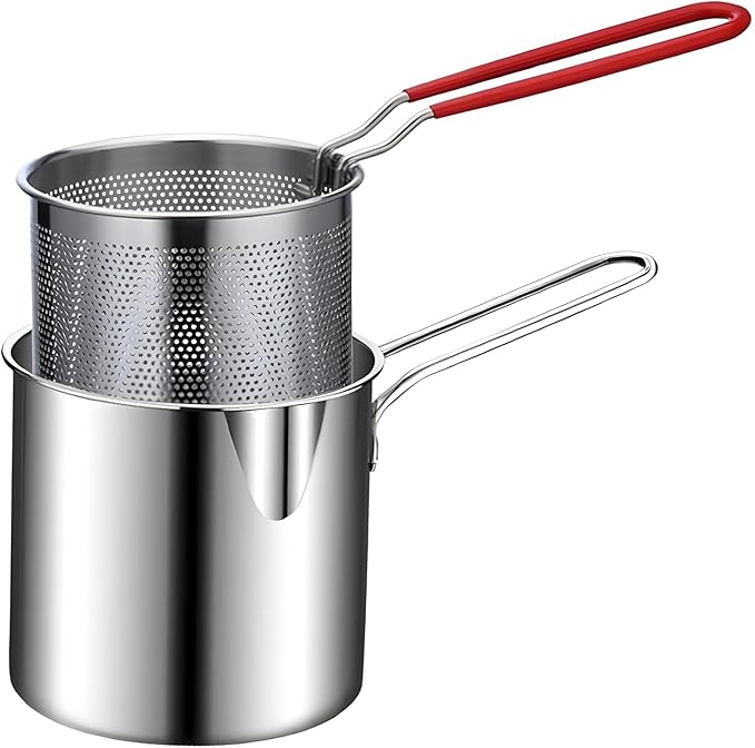 Stainless steel Deep Frying Pot 1200ml HaveLock Shop