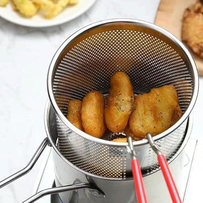 Stainless steel Deep Frying Pot 1200ml HaveLock Shop