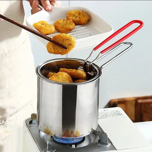 Stainless steel Deep Frying Pot 1200ml HaveLock Shop
