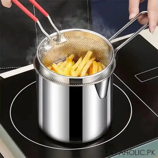 Stainless steel Deep Frying Pot 1200ml HaveLock Shop