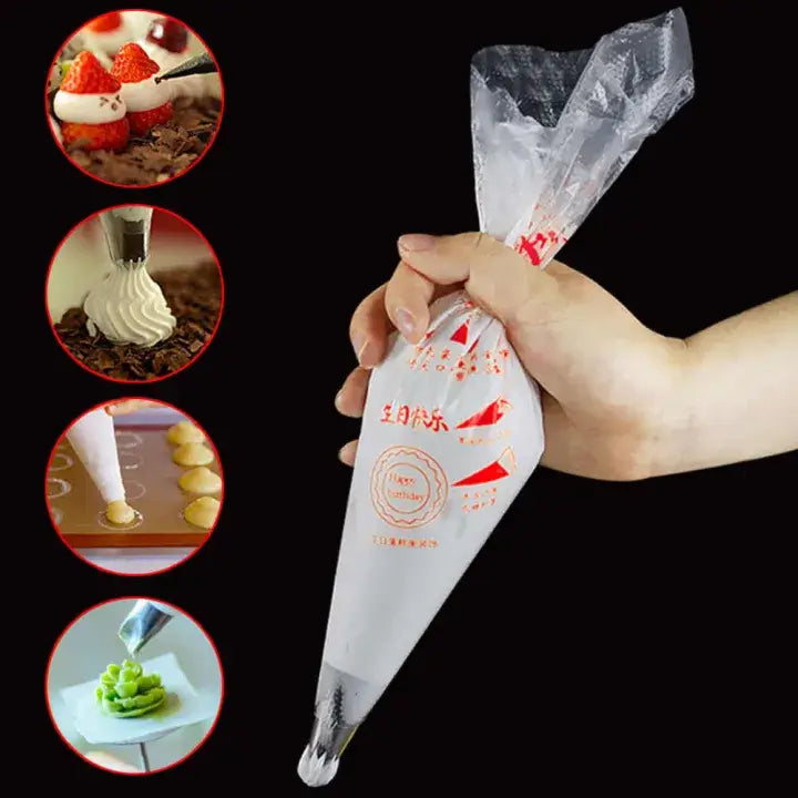 Disposable Piping Bags Pack of 100 HaveLock Shop