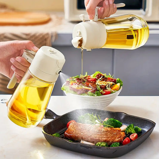 Oil spray bottle 2 in 1