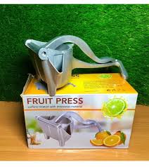 Manual Fruit Press Juicer - Aluminum Alloy HaveLock Shop