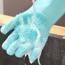 Silicone Magic Washing Gloves – Reusable Cleaning Gloves Pair HaveLock Shop