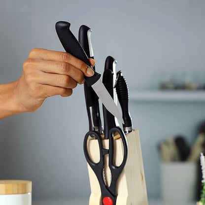 Knife Set Black handle