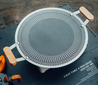 34cm Honeycomb Laser coating tawa double handle HaveLock Shop