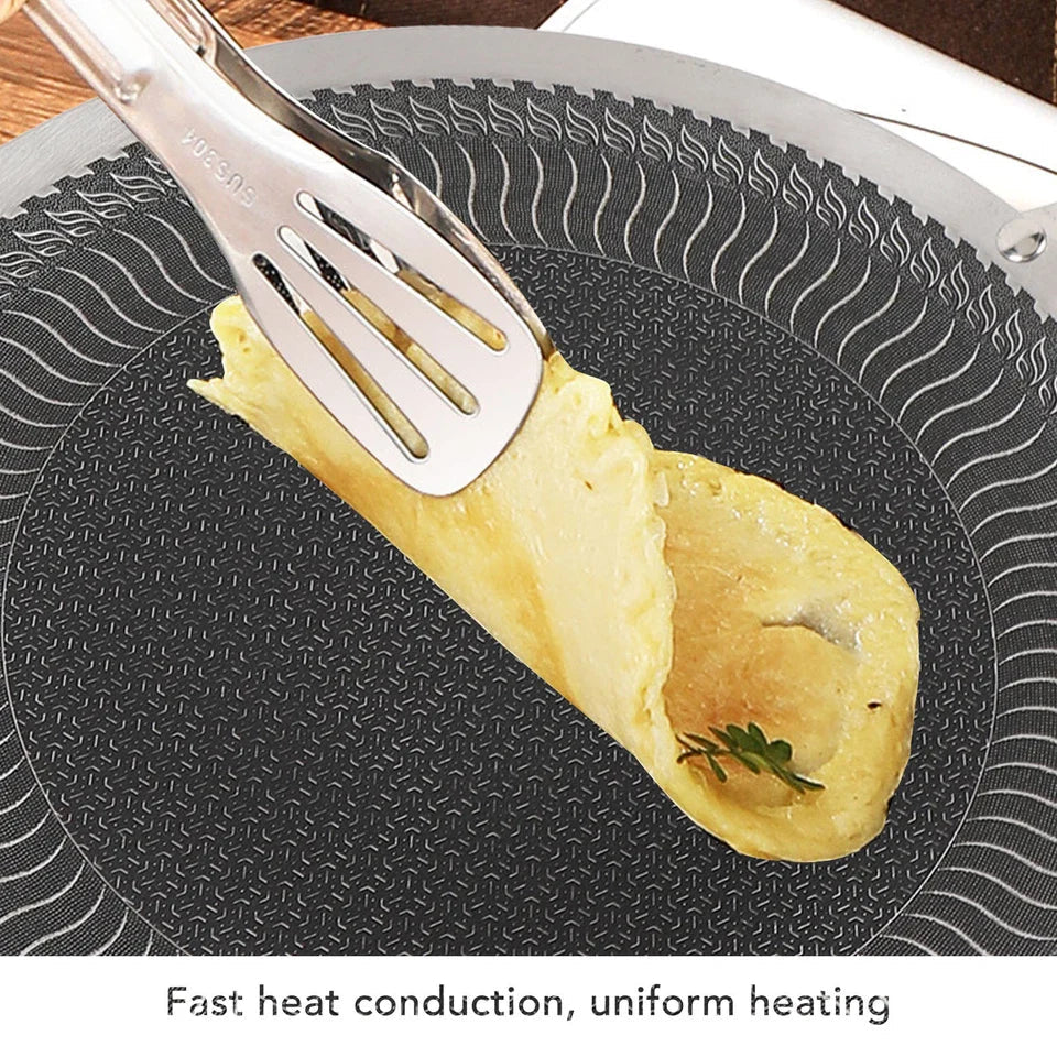 34cm Honeycomb Laser coating tawa double handle HaveLock Shop