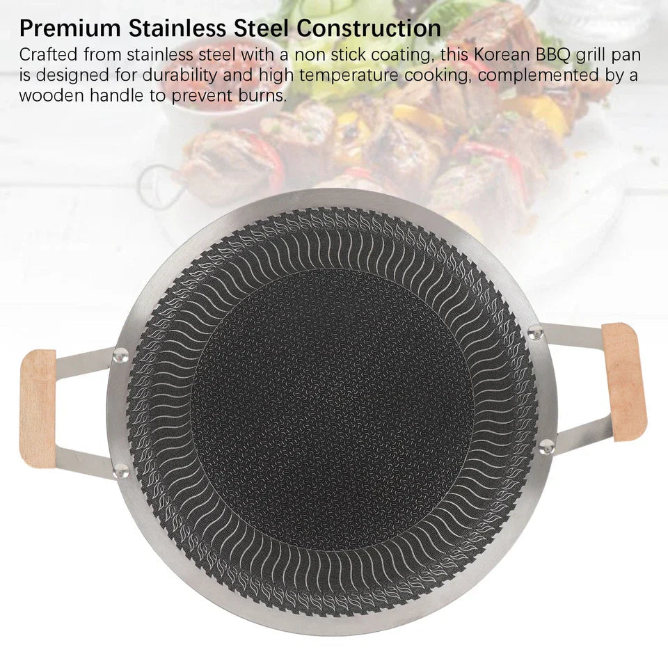 34cm Honeycomb Laser coating tawa double handle HaveLock Shop