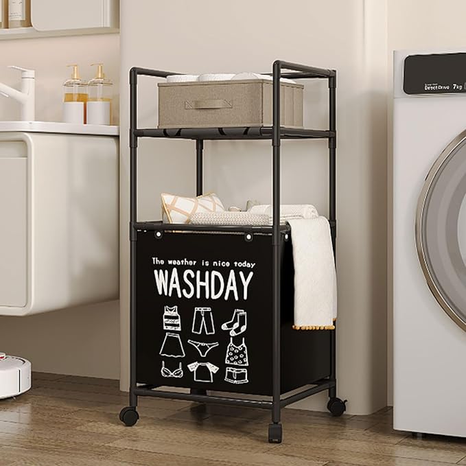 Laundry basket 2 layer