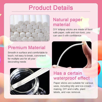 lollipop stick 15cm