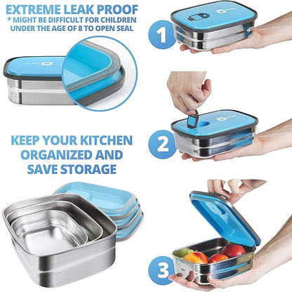 Lunch Box Set 3pcs