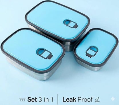 Lunch Box Set 3pcs