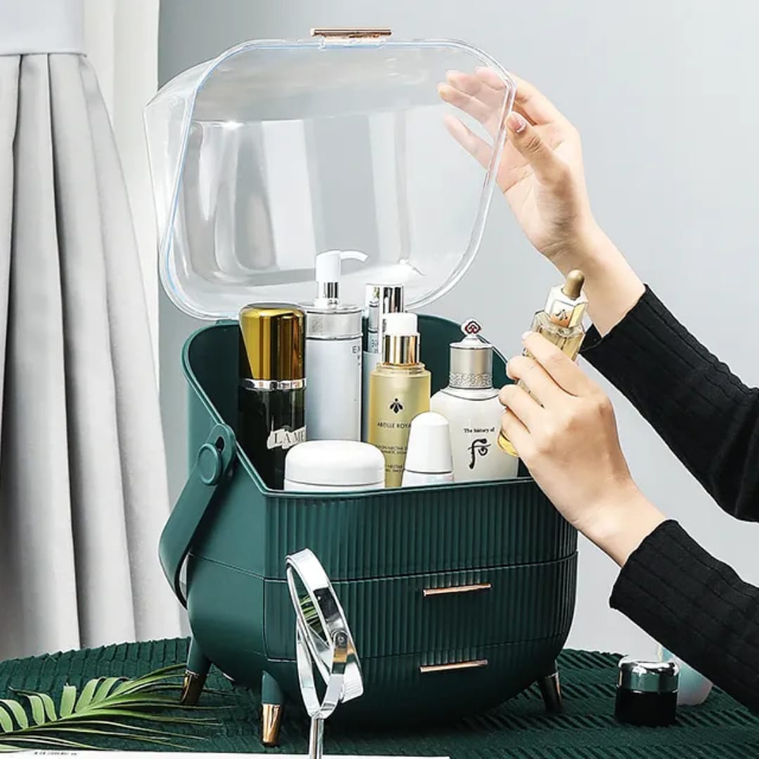 Makeup Cosmetic Organizer with Handle and Drawers HaveLock Shop