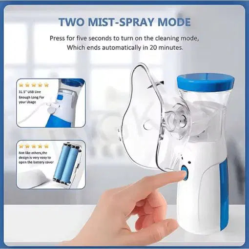 Handheld Portable Mesh Nebulizer Machine Havelockshop.com | Best Online Shopping Store In Pakistan