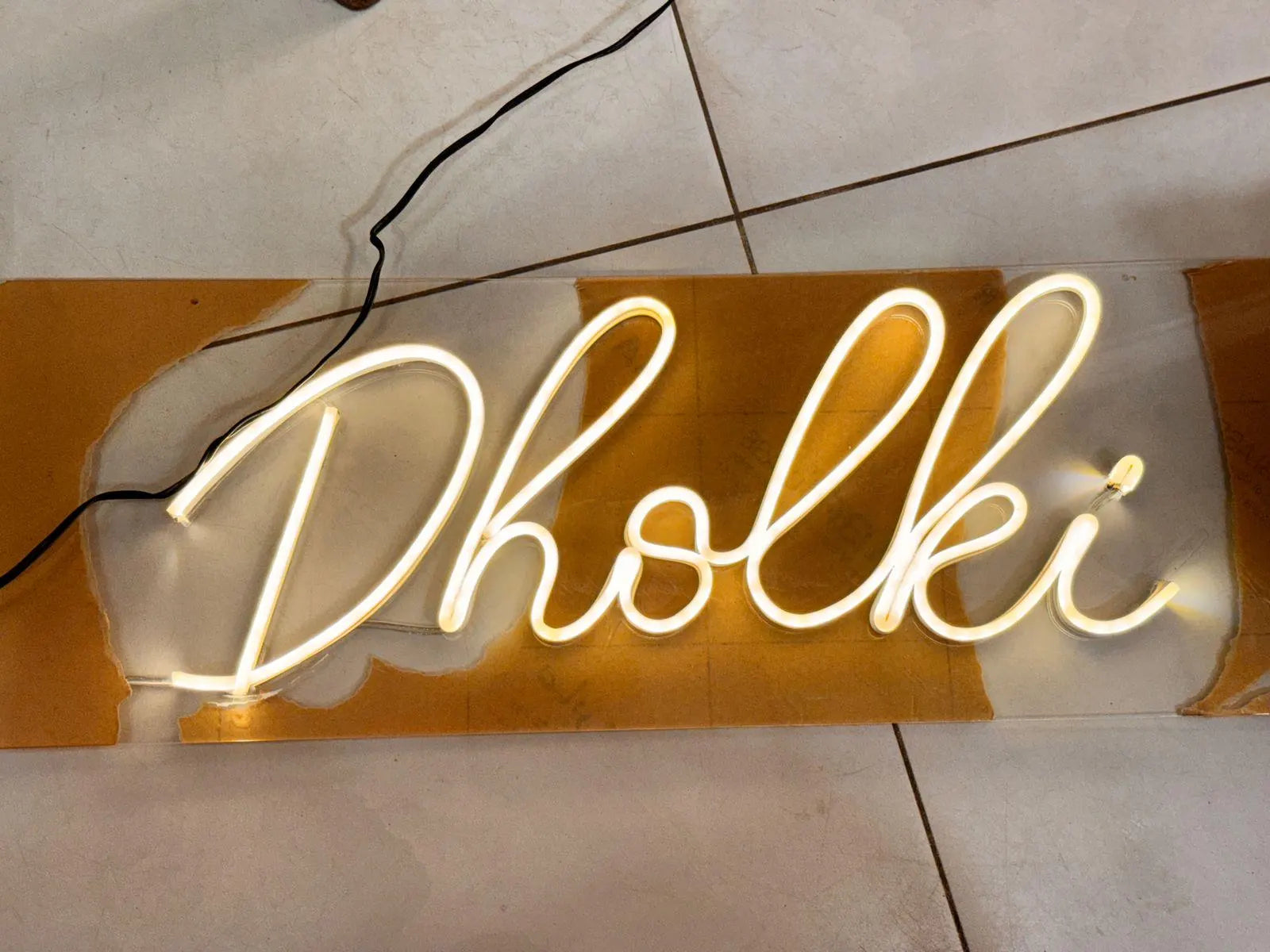 Any Customized NEON Sign Board - Neon Name Plate HaveLock Shop
