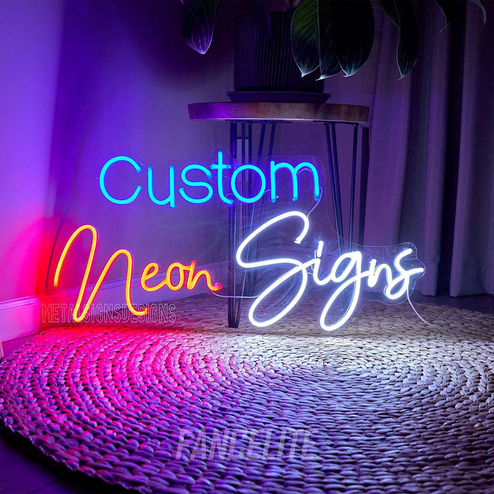Any Customized NEON Sign Board - Neon Name Plate HaveLock Shop