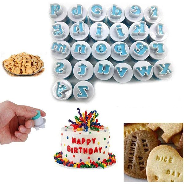 Alphabet Plunger Cutter 26pcs set UPPERCASE HaveLock Shop