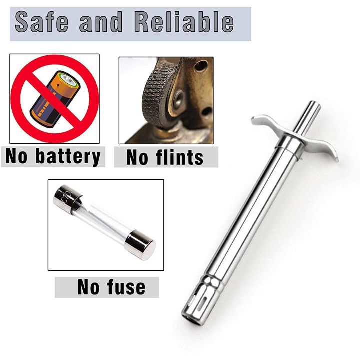 Stove Spark Lighter, Stainless Steel Metallic Kitchen Lighter HaveLock Shop