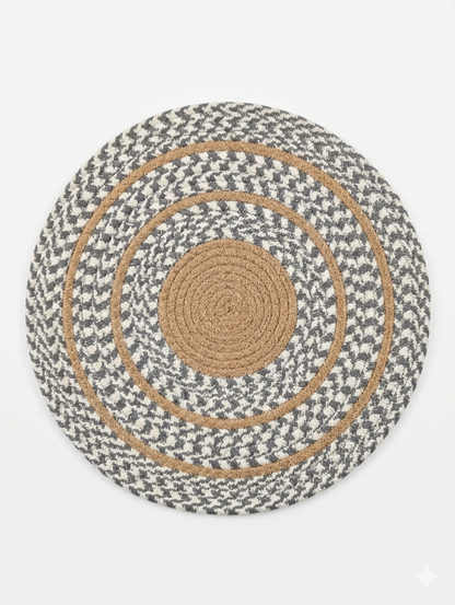 STRIPE ROPE PLATE MATT - Each pcs