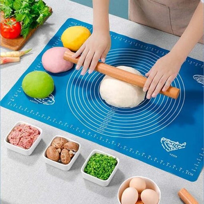 Silicone Baking Roti Mat Non-Stick Fondant Rolling Mat Stretchable HaveLock Shop