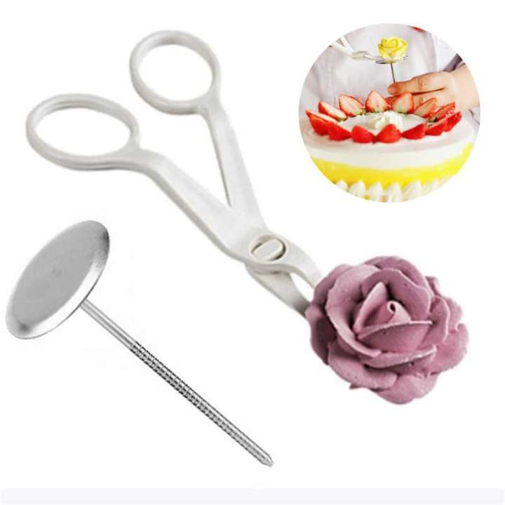 Scissor Flower Nail STEEL + SCISSOR 2PCS SET HaveLock Shop