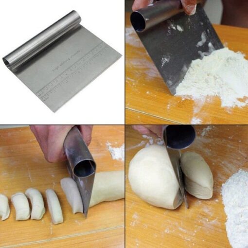 Stainless steel Cake Scraper - Dough Scraper HaveLock Shop