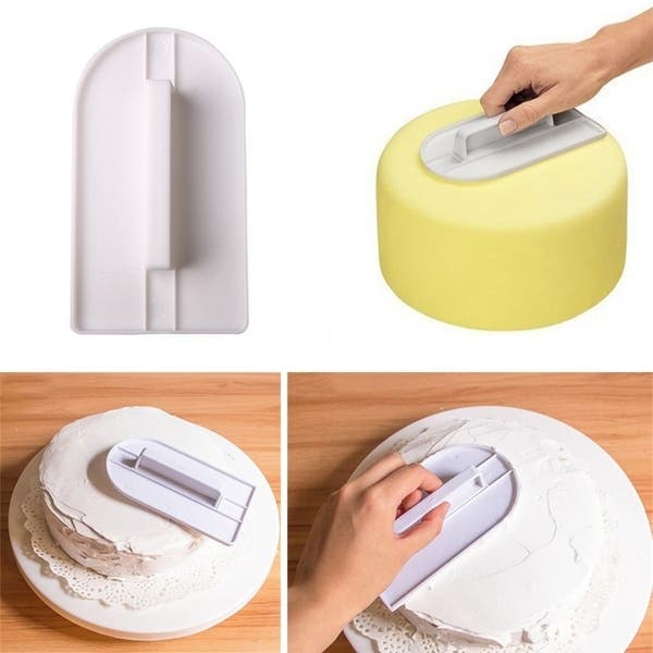 Cake Smoother White Plastic Fondant Smoother HaveLock Shop