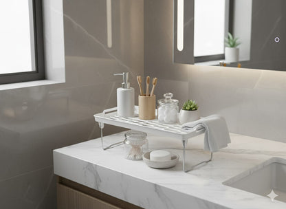 Stack Up Shelf with Steel Metal Leg - SINGLE LAYER HaveLock Shop