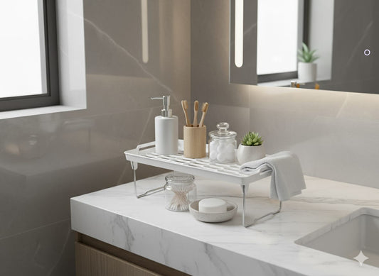 Stack Up Shelf with Steel Metal Leg - SINGLE LAYER HaveLock Shop