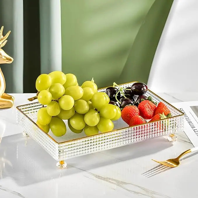 Multipurpose transparent Storage tray