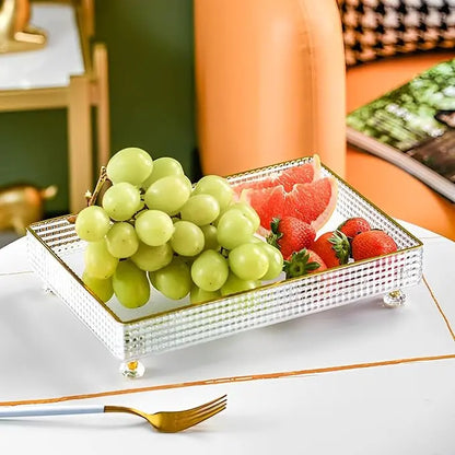 Multipurpose transparent Storage tray