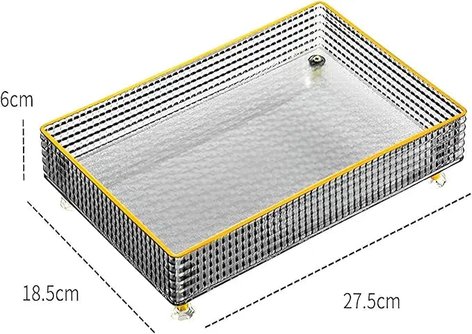 Multipurpose transparent Storage tray
