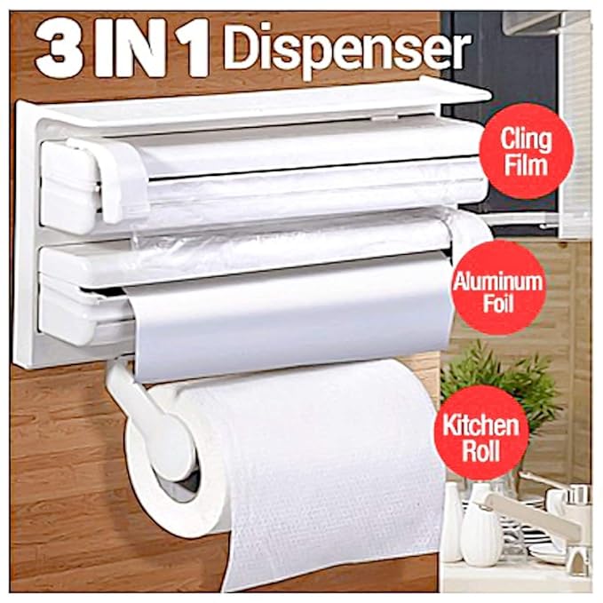 3 in 1 Triple Paper Dispencer HaveLock Shop