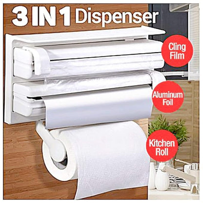 3 in 1 Triple Paper Dispencer HaveLock Shop