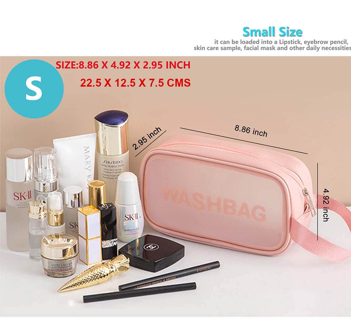 Waterproof Transparent Cosmetic Wash Bag HaveLock Shop