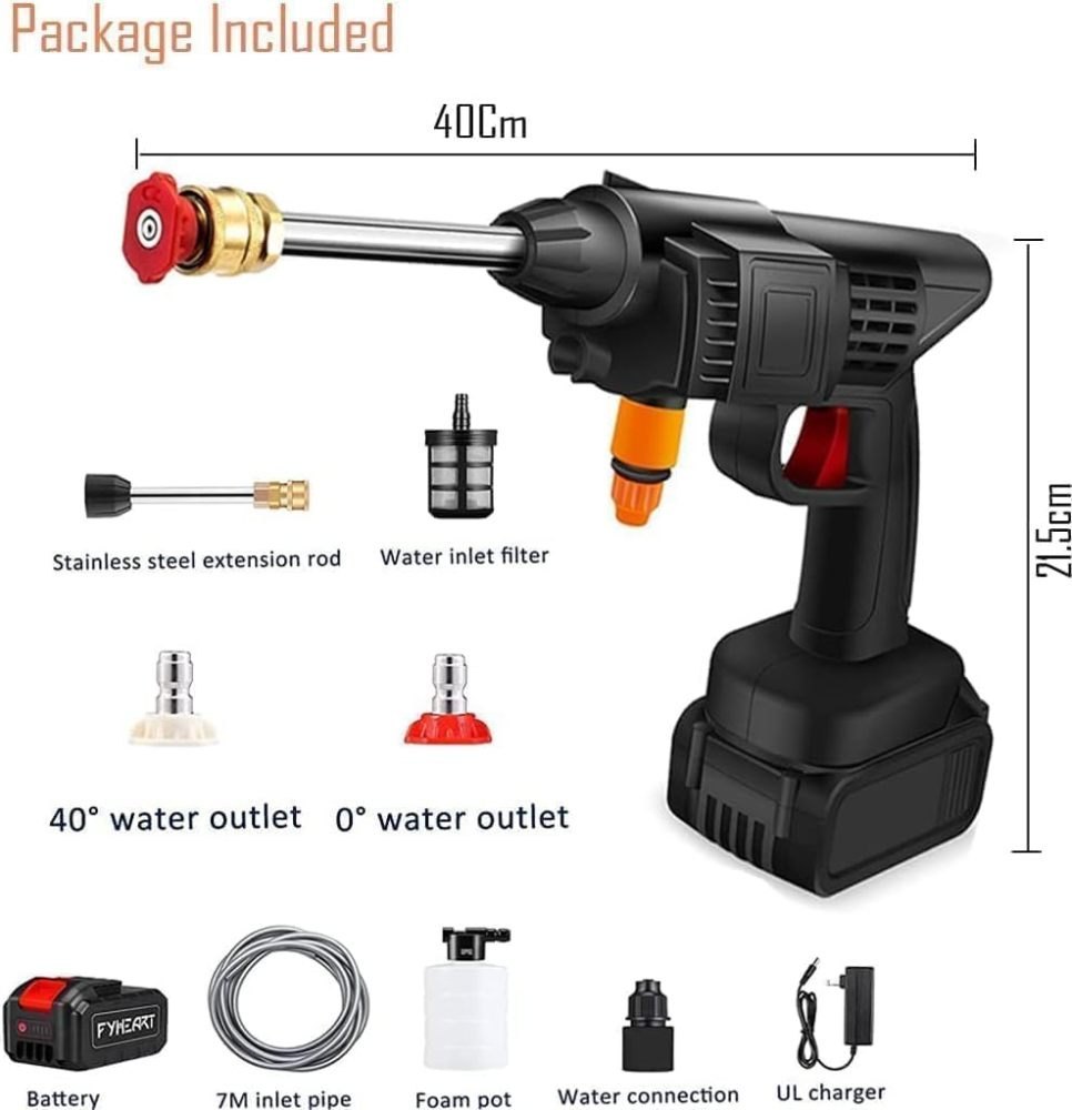 Single Battery Water Cleaning Gun HaveLock Shop