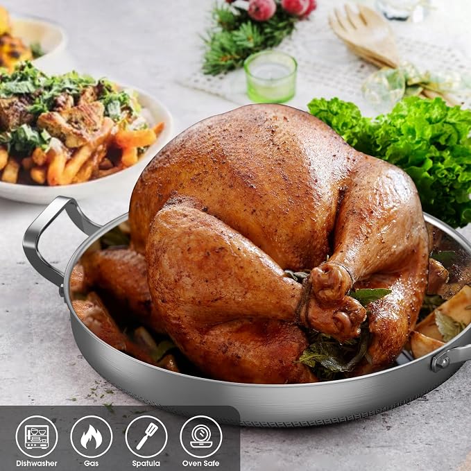304 Stainless Steel Honeycomb Wok with Lid | Havelockshop
